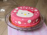 Gâteau au yaourt Hello Kitty
