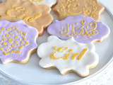 Biscuits décorés pour le Aid { Spécial Ramadan }