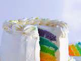 Rainbow cake – Gâteau arc-en-ciel