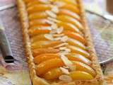 Tarte aux abricots, miel à la lavande