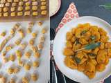 Gnocchi de potimarron beurre à la sauge | Une recette aux accents italiens
