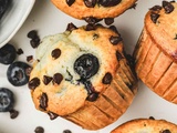 Muffins Myrtilles et Pépites de Chocolat