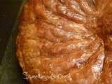 Galette des rois traditionnelle à la frangipane