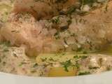 Papillotes de saumon sauce moutarde au pain d'épice: Défi cuisine rapide