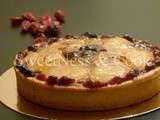 Tarte aux poires façon pain d'épice