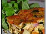 Clafoutis de Légumes et Jambon