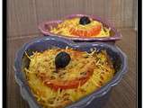 Polenta Gratinée Tomates Fraîches et Mozzarella