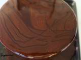 Glaçage miroir cacao