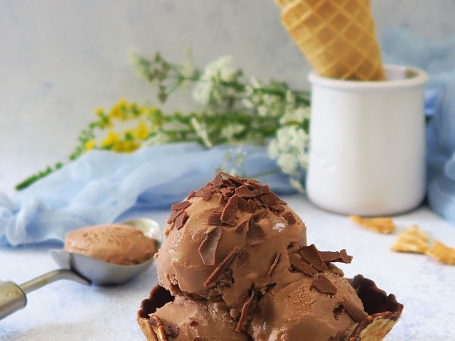 Recettes De Glace Au Chocolat De Sysypastries