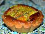 Mini tartelettes, amandine, figues