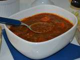 Soupe lentilles