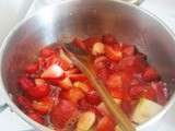 Confiture de fraises aux baies roses et porto blanc