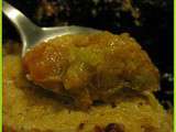 Crumble pomme-rhubarbe à la cannelle