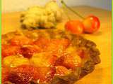Temps des (tartes aux) cerises : Tartelette aux cerises et au gingembre