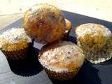Muffins ou CupCakes Citron Pavot