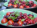 Salade de Fruits rouges Fraiche et parfumée