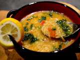 Soupe de riz aux Légumes -Recette marocaine