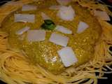 Spaghetti au Basilic et Noix de Cajou - Tastygourmandise