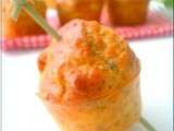 Muffins au chorizo et graines de Pavot