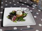 Entrée ou plat : Salade aux Cabécous du Périgord