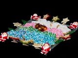 Petits sablés de Noël : Etoiles colorées (amandes et noisettes)