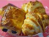 Croissants au beurre et Pains au chocolat