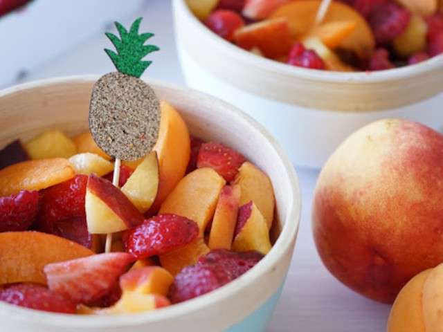 Recettes de Salade de fruits et Sirop