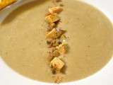 Velouté de châtaignes et foie gras maison