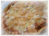 Pizza aux crevettes