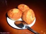 Muffins au beurre salé, pommes et cannelle