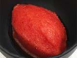 Sorbet fraise basilic minute