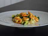 Risotto 3C ***Crevettes Curry Courgettes