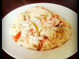 Wok de poulet coco/poivron
