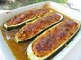Courgettes farcies au thon ( thermomix)