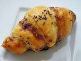 Croissants apero magret de canard et confit de figue (thermomix)