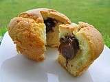 Muffins with nutella