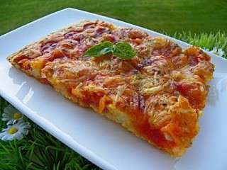 Pizza liquide au jambon - fromage (thermomix)