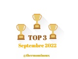 Top 3 : Septembre 2022
