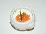 Verrine Saumon fumé / Ricotta