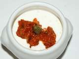 Verrine Tomate confite / Mascarpone