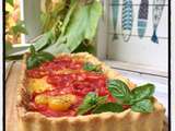 Bienvenue dans le Sud ! Un été sur la Côte & une Tarte Mozzarella Tomates pour prolonger le Soleil
