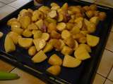 Du potager à l'assiette , (pommes de terre et salade du jardin)