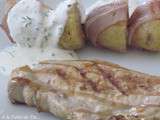 Brochettes de pommes de terre & bacon à la plancha