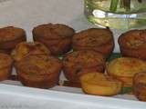 Mini-muffin au jambon et aux olives