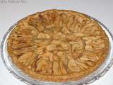 Tarte aux pommes et aux amandes