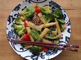 Poêlée asiatique : légumes sautés au wok