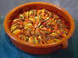 Tian de légumes au curry