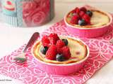 Tarte cheesecake aux fruits rouges