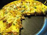 Omelette masala au thon