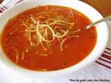 Soupe tomates vermicelles classique en un clin d'oeil